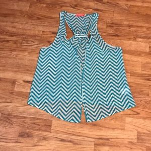 Spoiled Sleeveless Cardigan Size Small 💕